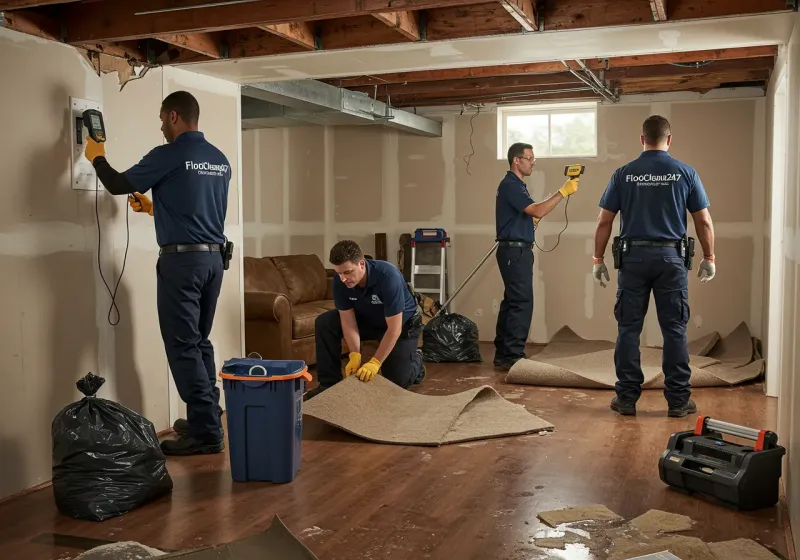 Flood DamageMaterial Assessment and Debris Removal process in Eudora, KS