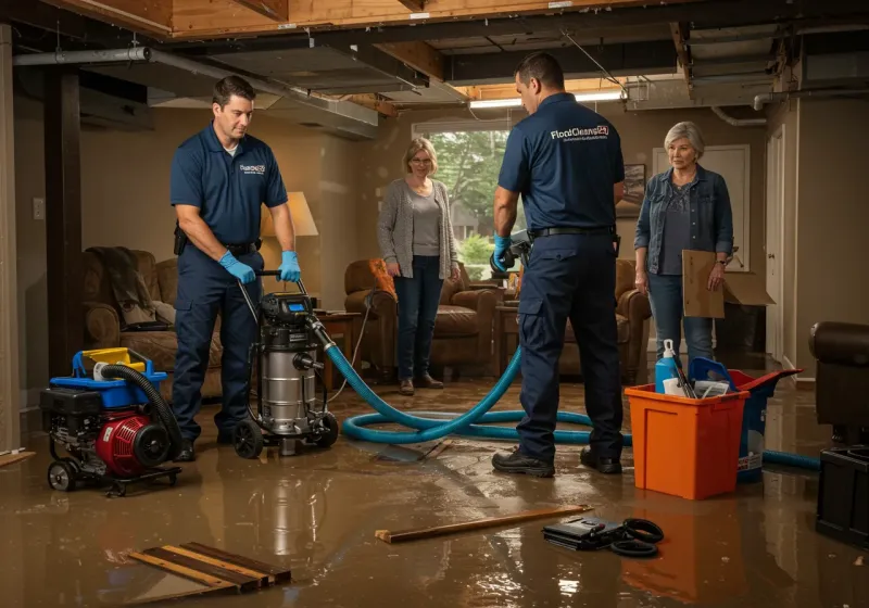 Basement Water Extraction and Removal Techniques process in Eudora, KS
